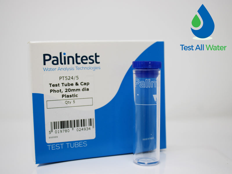 Palintest Round Plastic Test Tubes for Photometer 9 , 25, 7100, 7500