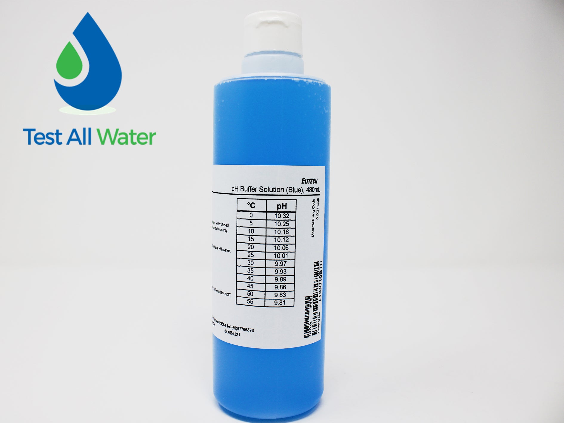 Eutech pH 10.01  Buffer Solution - 480ml