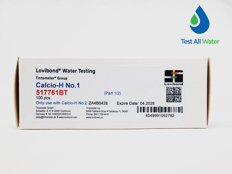 Lovibond Calico H - Calcium Hardness Tablets - No 1 & 2