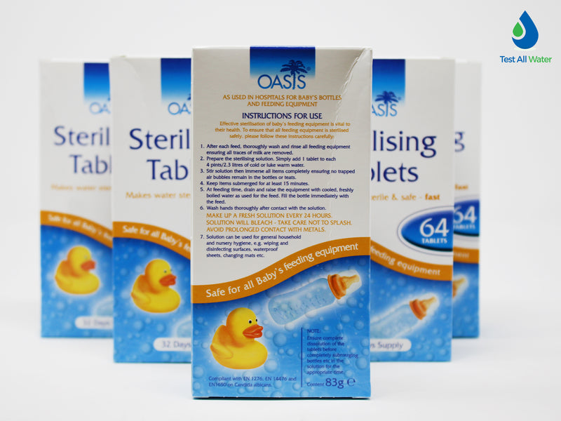Oasis Baby Bottle Sterilisation Tablets