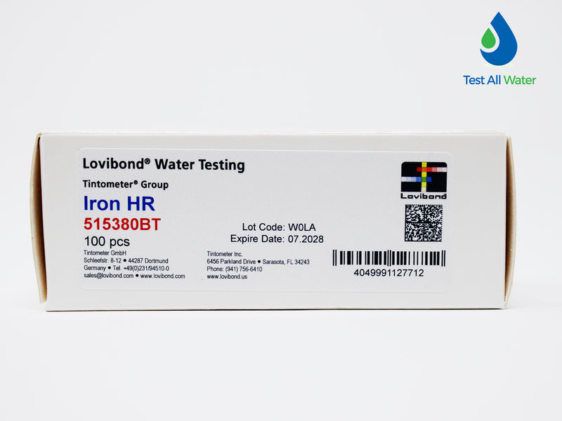 Lovibond Iron HR Comp Tablets 0-10mg/l