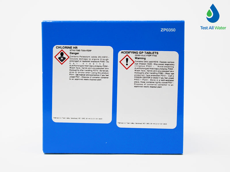 Palintest High Range Chlorine Photometer  Tablets