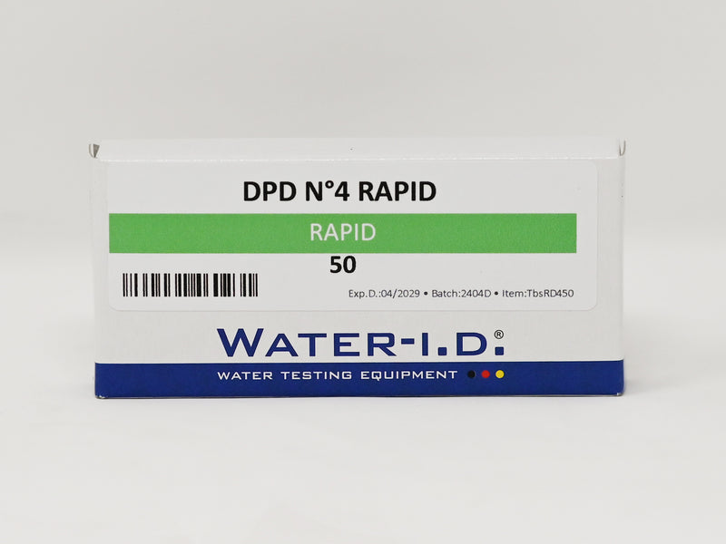 WATER-I.D: DPD No.4 Rapid Tablets