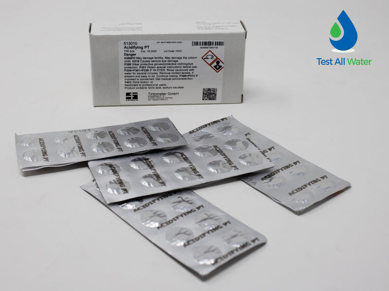 Lovibond Acidifying PT Tablets Foil