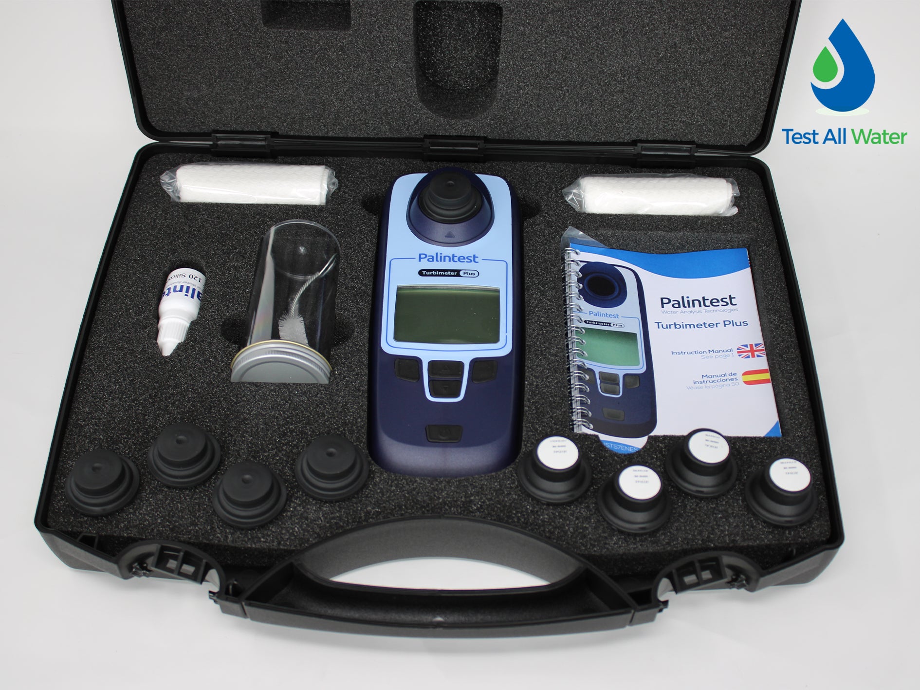 Palintest Turbimeter Plus Kit, Hard Case (Discontinued, Replaced with LTH090)