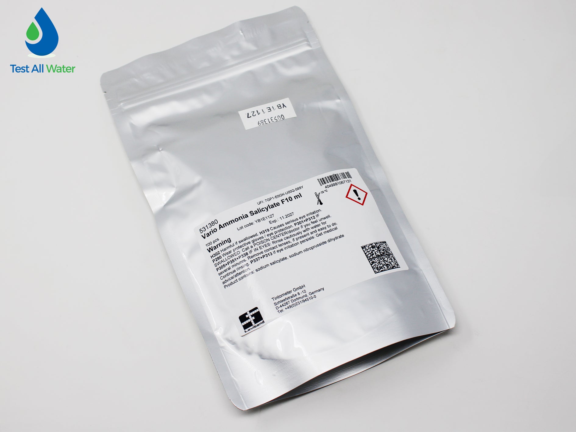 Lovibond Ammonia Vario Powder Reagent Set