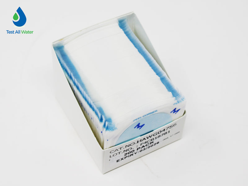 Palintest/Wagtech Membrane Filters, 0.45um, 47mm, gridded, 200 pack