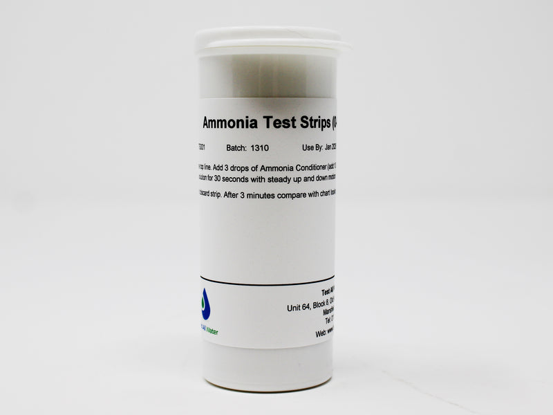 Ammonia Test Strips [0-5ppm] (25Pk)