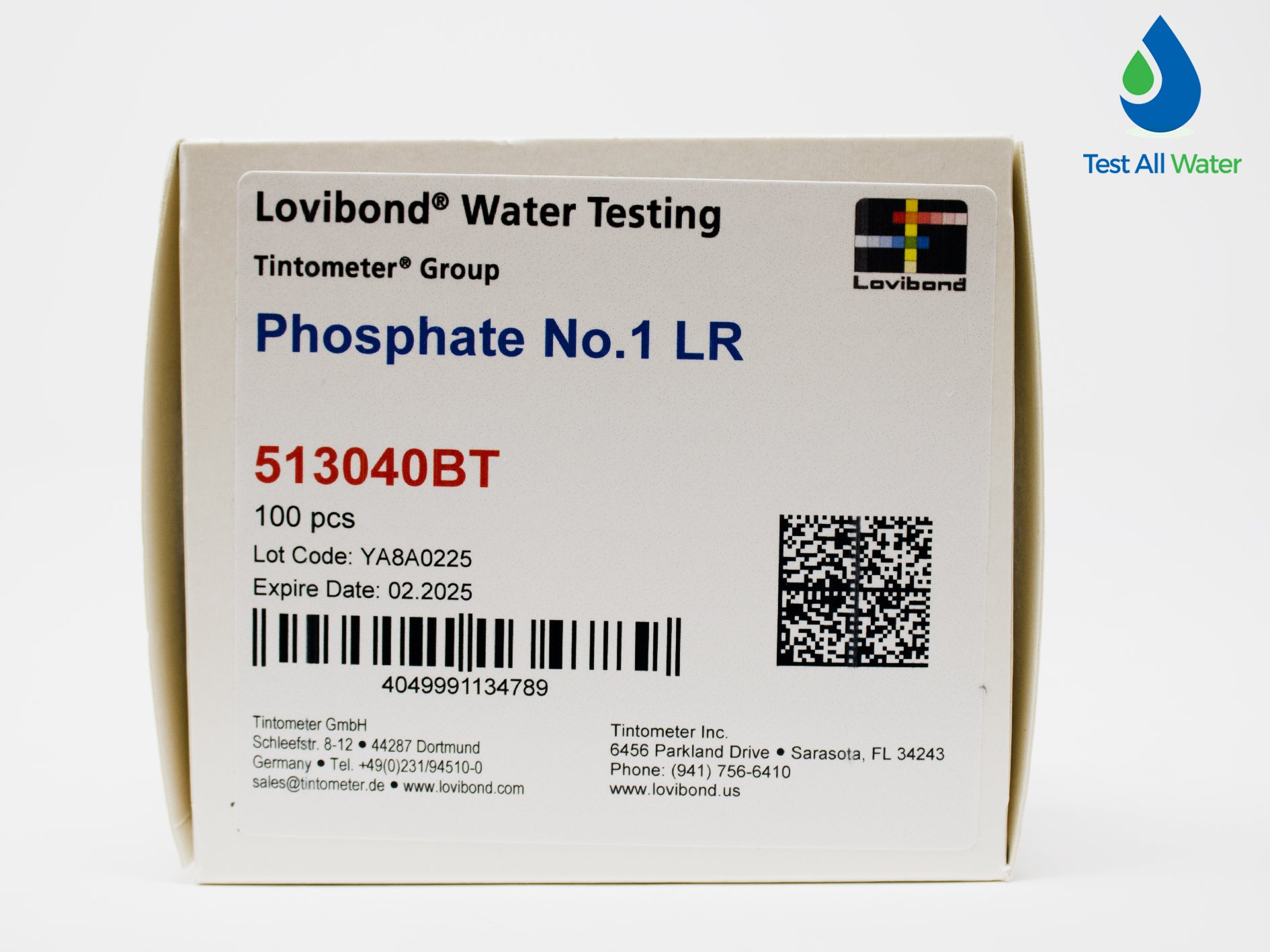 Lovibond Phosphate No.1 L.R.Tablets (See Expiry Dates)