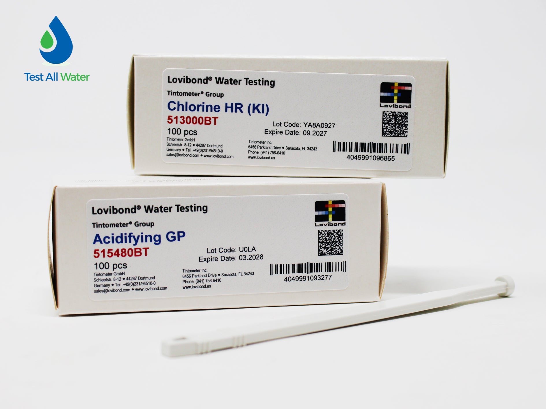 Lovibond Chlorine HR / Acidifying GP Combi Pack