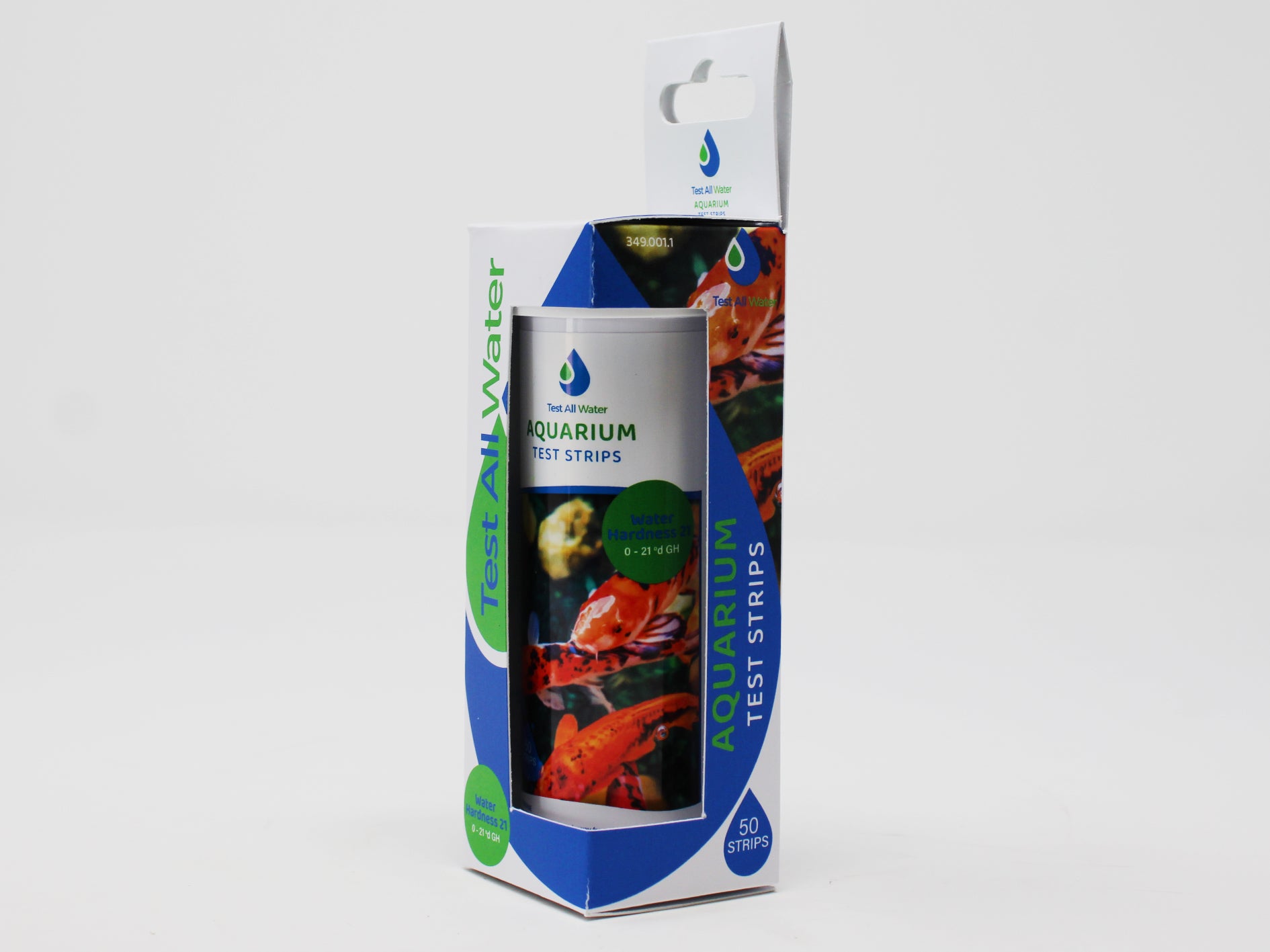 Aquarium Water Hardness 21, 50 strips/pk Test All Water