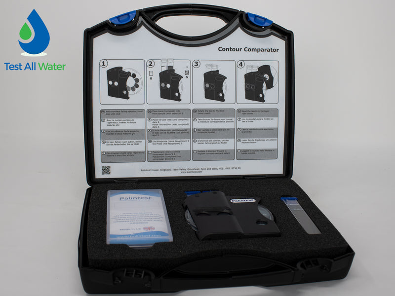 Palintest Contour Comparator Kit Silica 0 - 4 mg/L SiO2