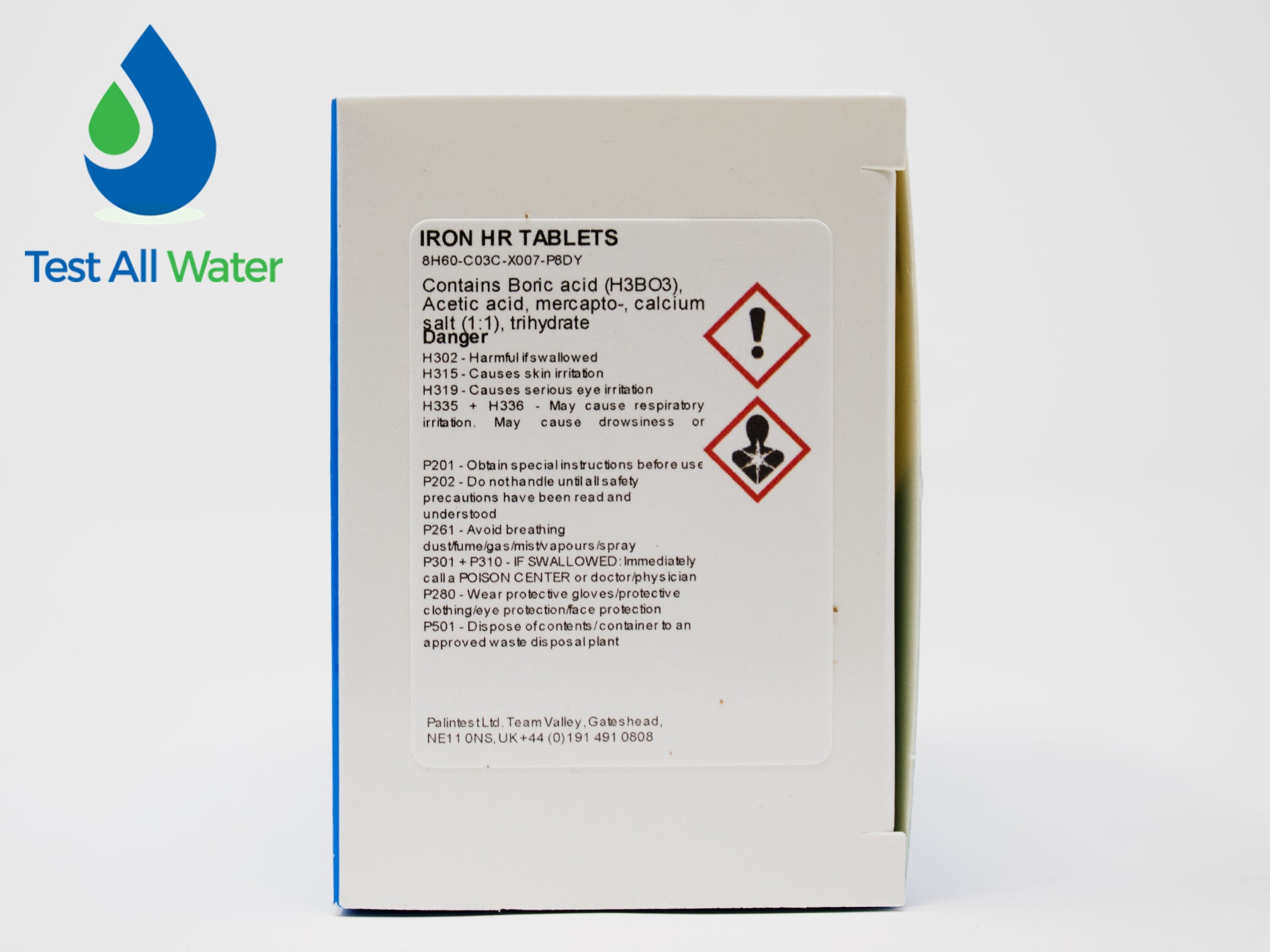 Palintest Iron High Range Reagents