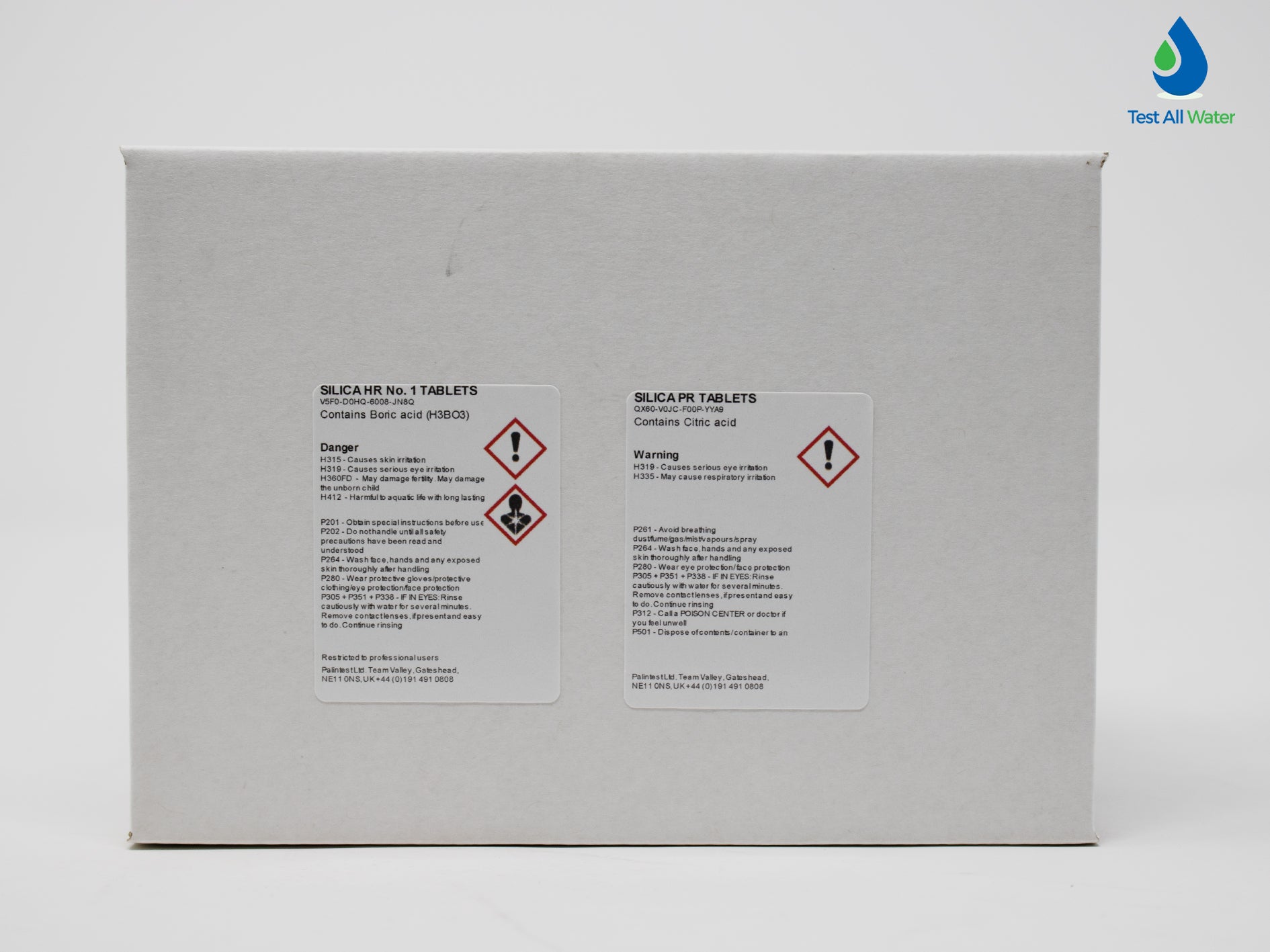 Palintest Silica (HR) Photometer Reagents