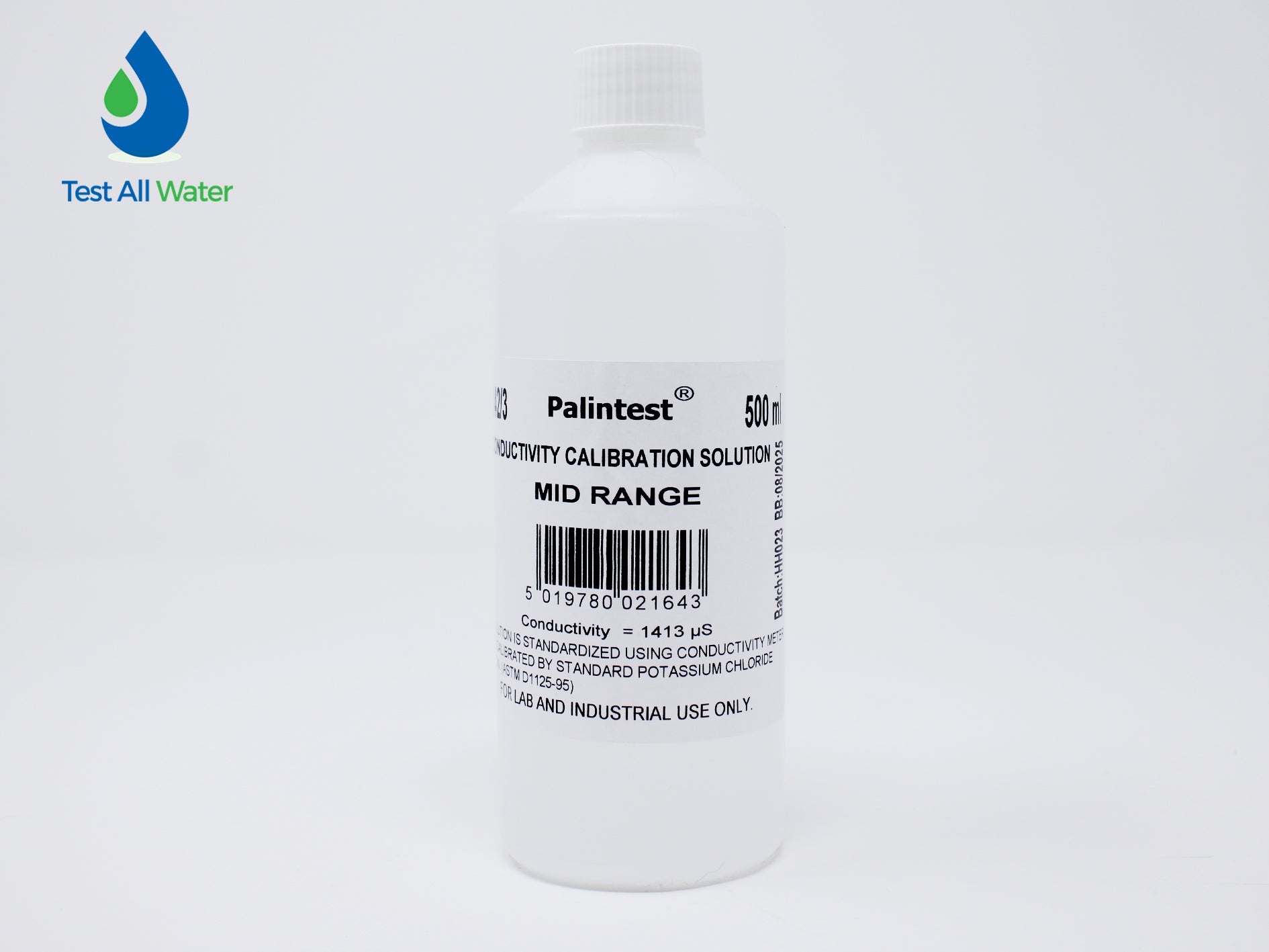 Palintest TDS Mid Range Conductivity Solution, 500 ml