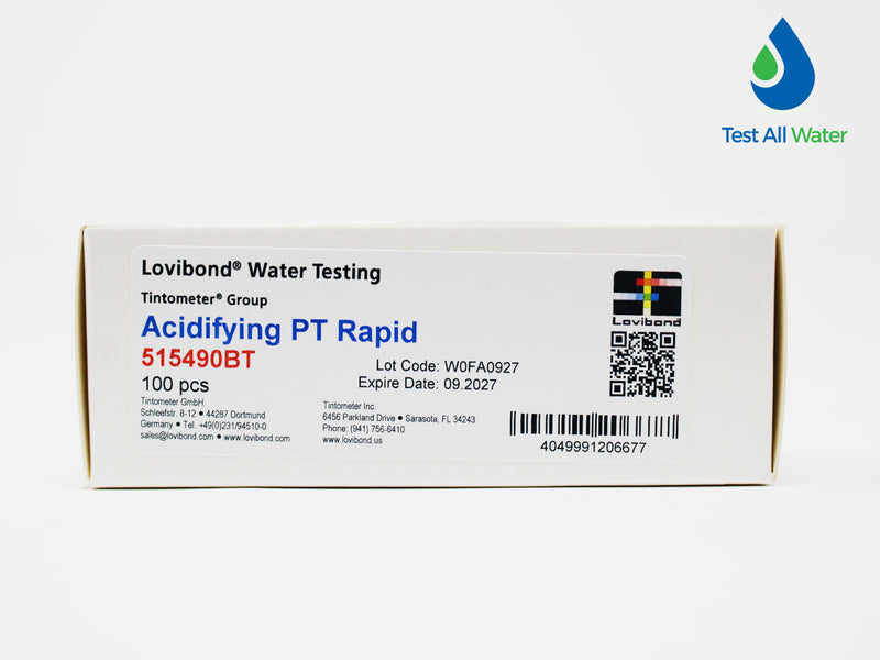 Lovibond Acidifying PT Rapid Tablets (50 Tablets)