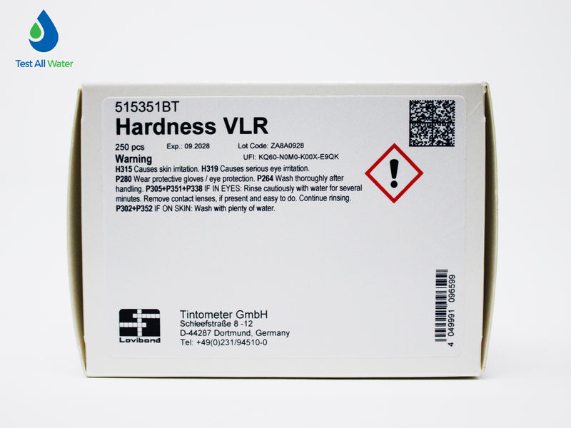 Lovibond Hardness V.L.R.Tablets BT