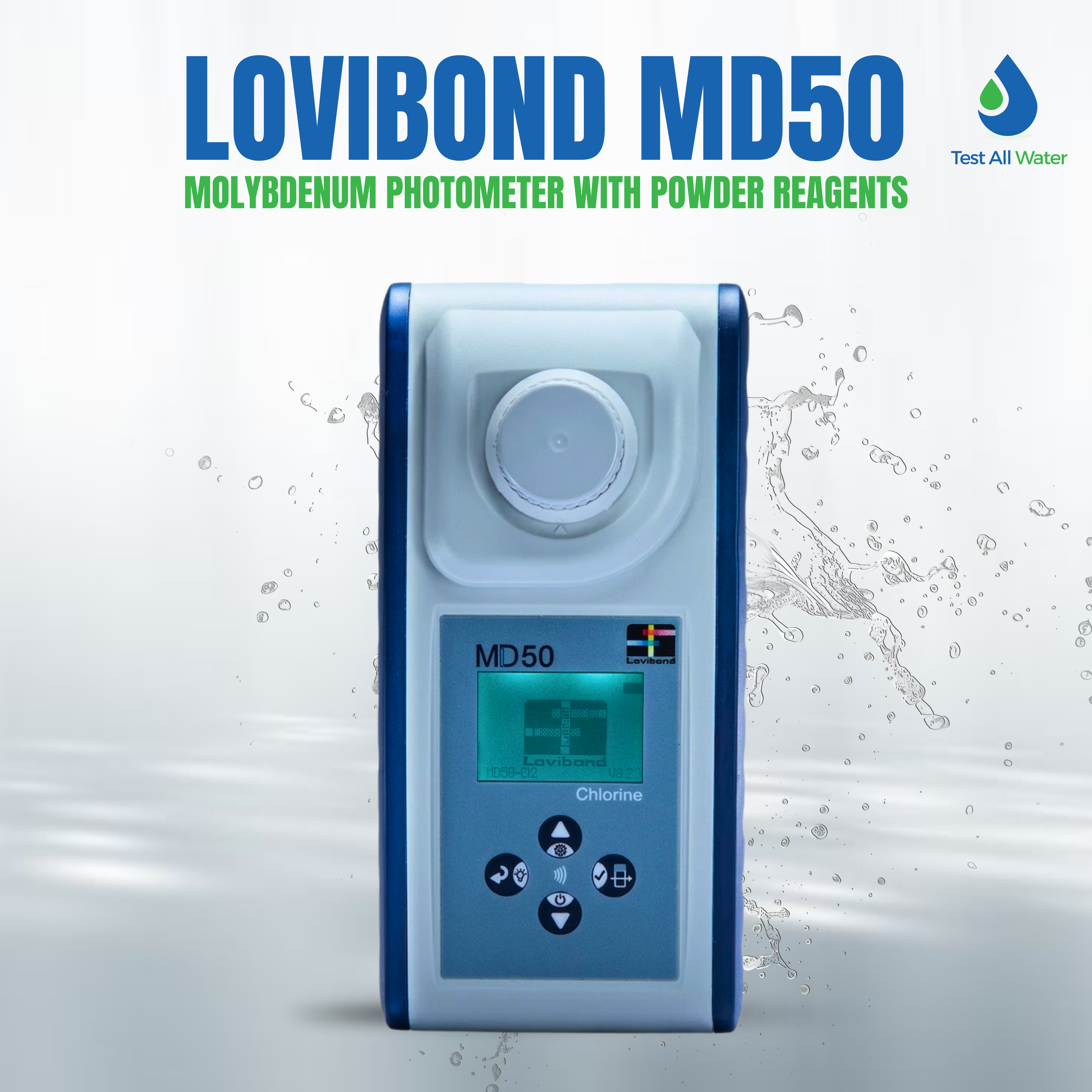 Lovibond MD50 Molybdenum Photometer with Powder Reagents