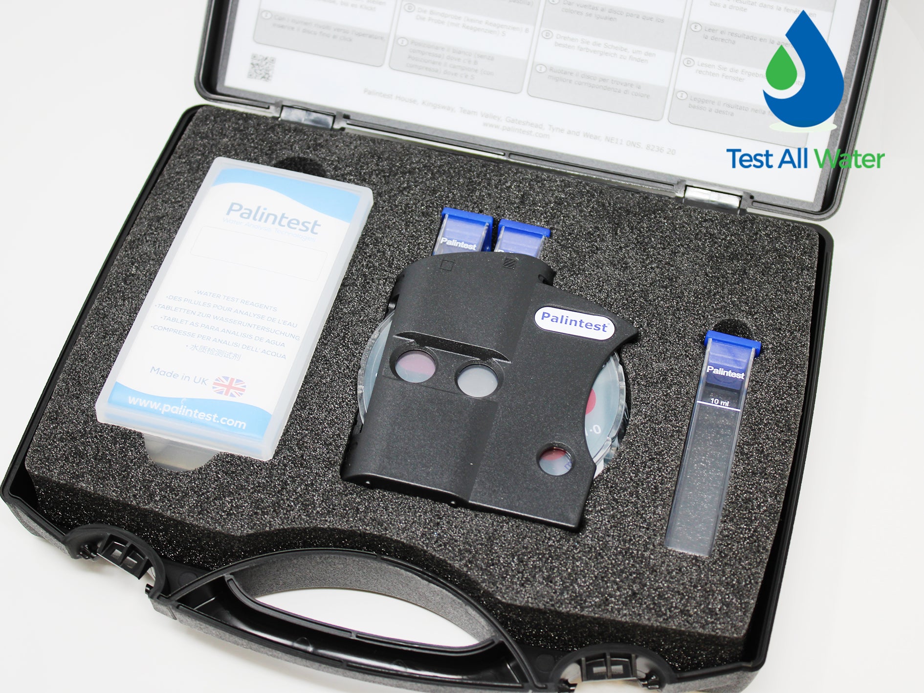 Palintest Contour Comparator Kit Chlorine 0-5mg/l  / pH