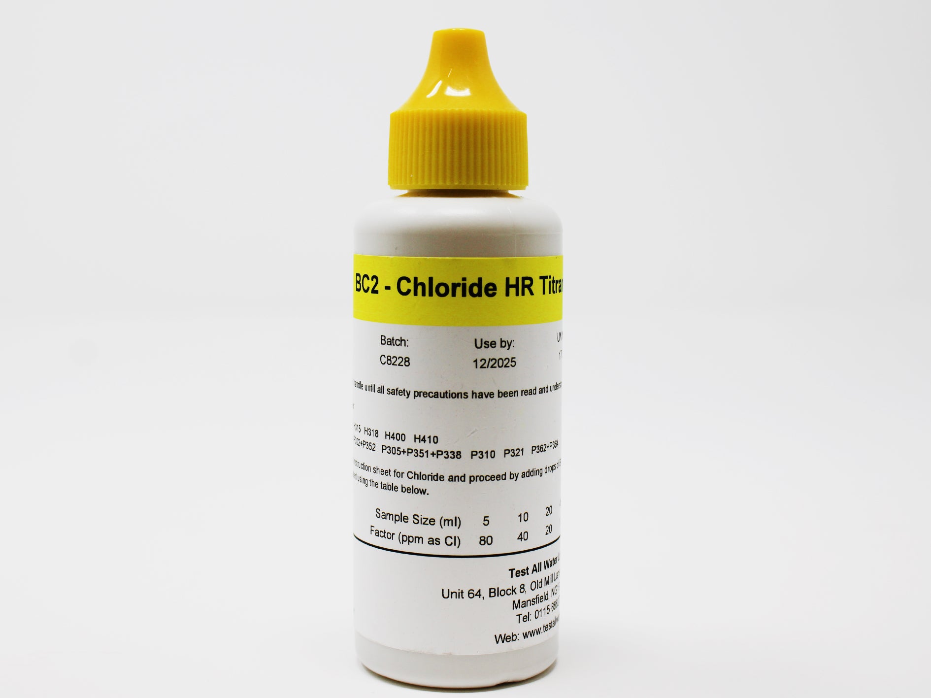 Test All Water BC2 - Chloride HR Titrant