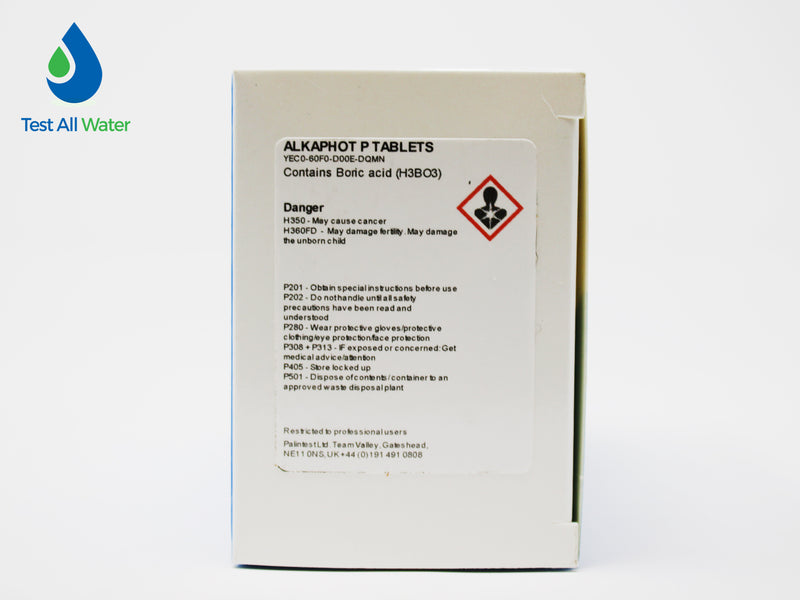 Palintest Alkalinity P (alkaphot P)  250 Tablets