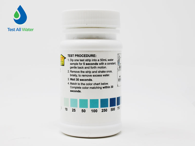 Chlorine Dioxide High Range Test Strips