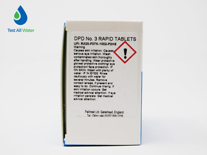 Palintest DPD No.3 Rapid Dissolve 250 Tablets