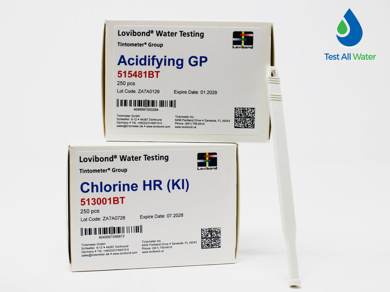 Lovibond Chlorine HR / Acidifying GP Combi Pack