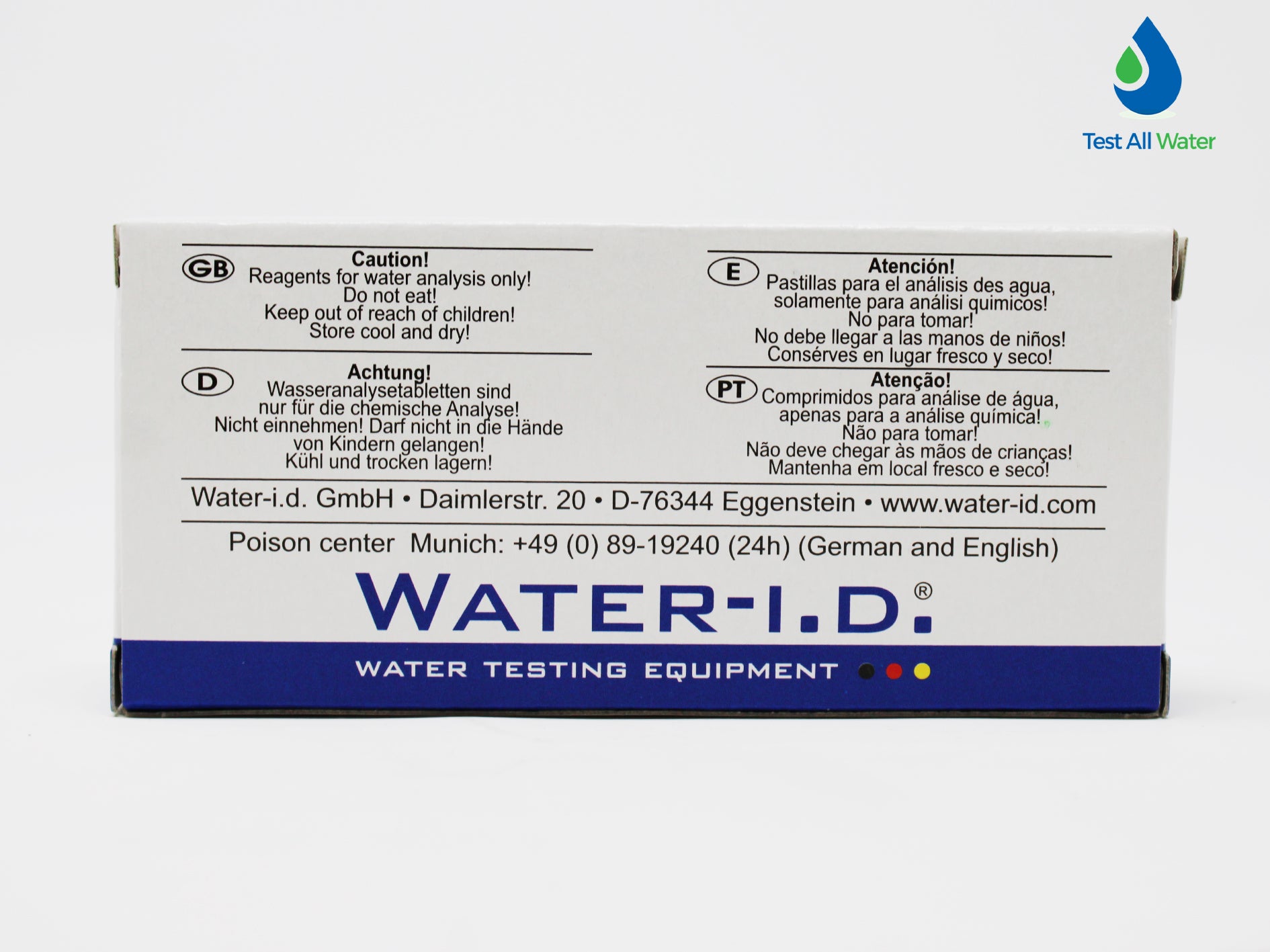 Water-I.D: Phenol Red Rapid Tablets