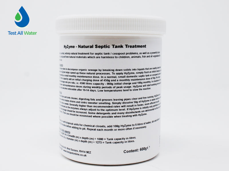 Hyzyme Natural Septic Tank Treatment 600g