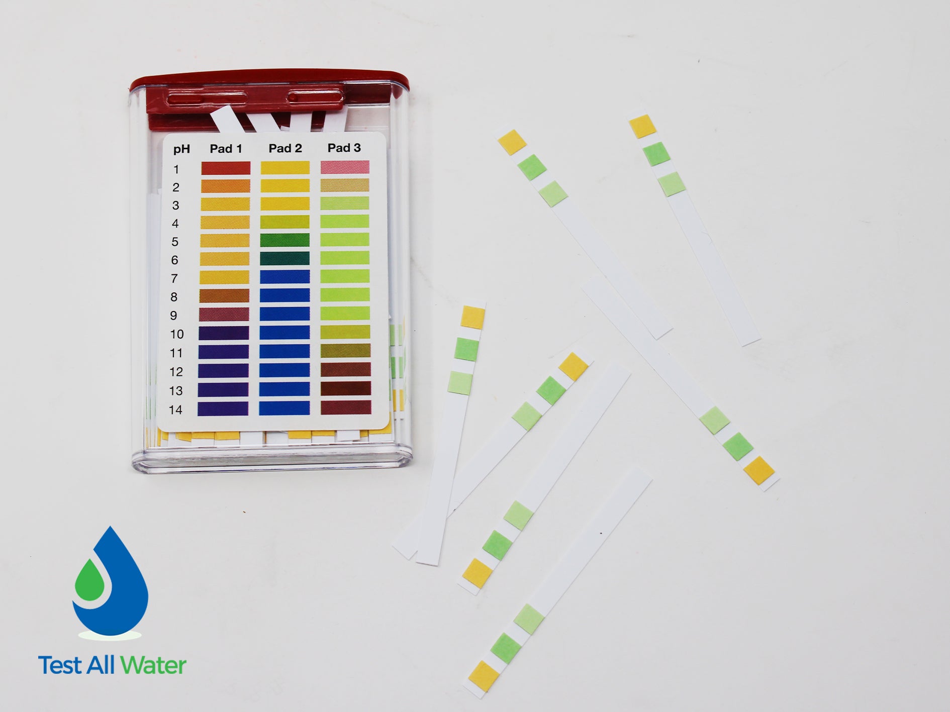 Lovibond Test Strips Plastic pH 0-14
