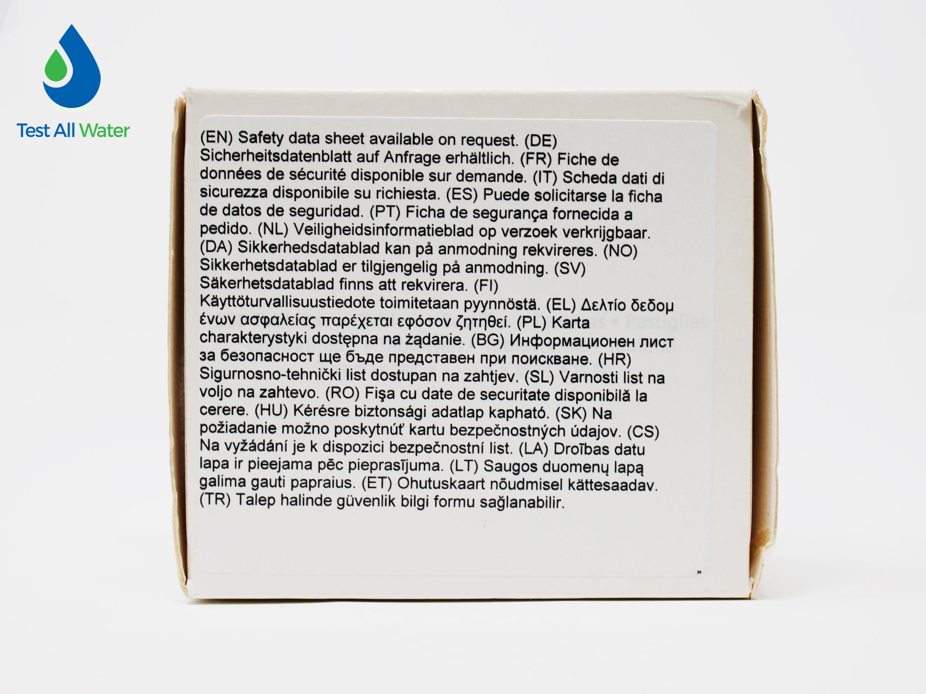 Lovibond Alka-Check Test Tablets Foil