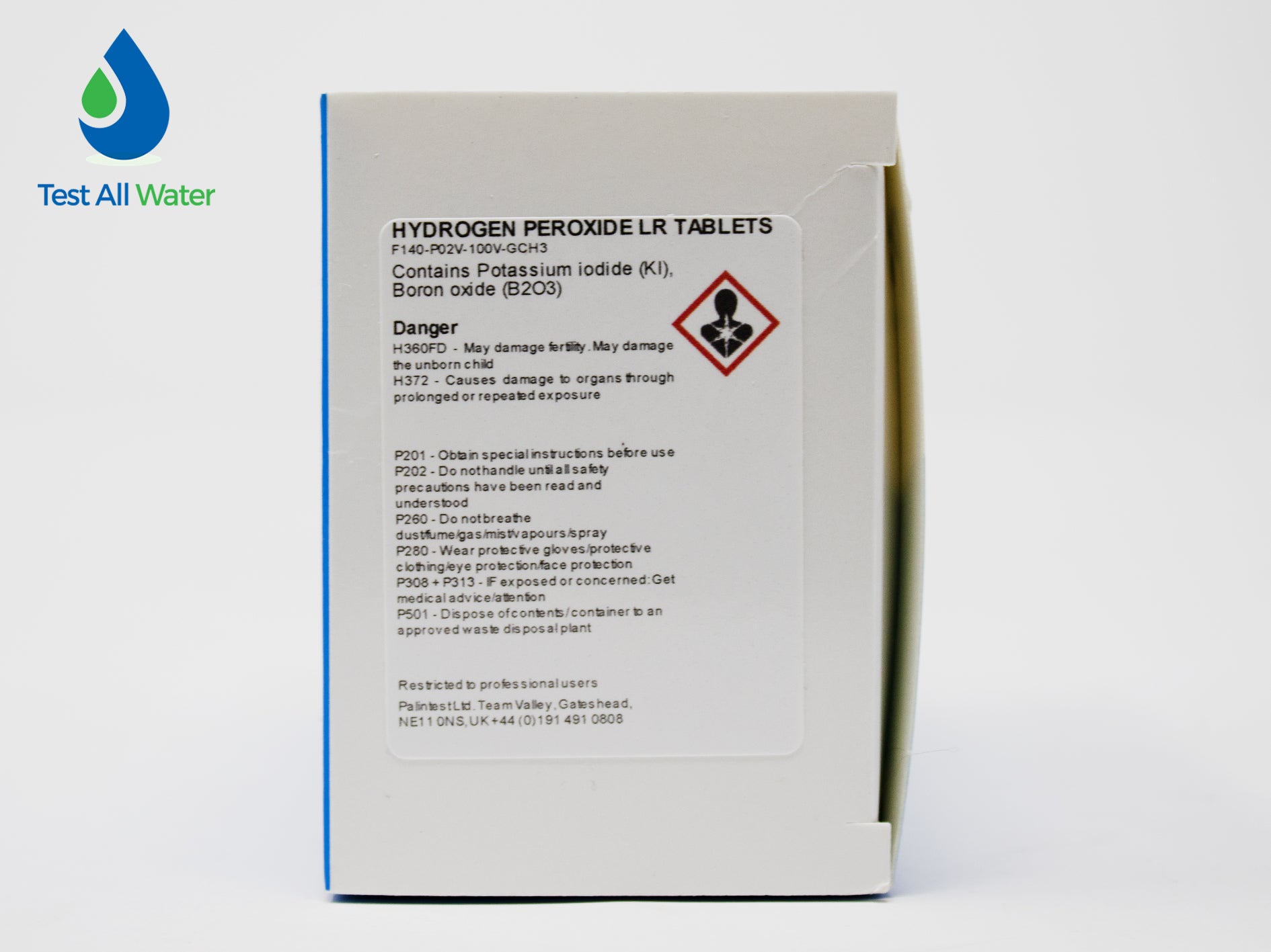 Palintest Hydrogen Peroxide (LR)