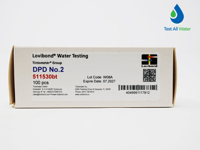 Lovibond DPD No 2 Comparator /Photometer Tablets