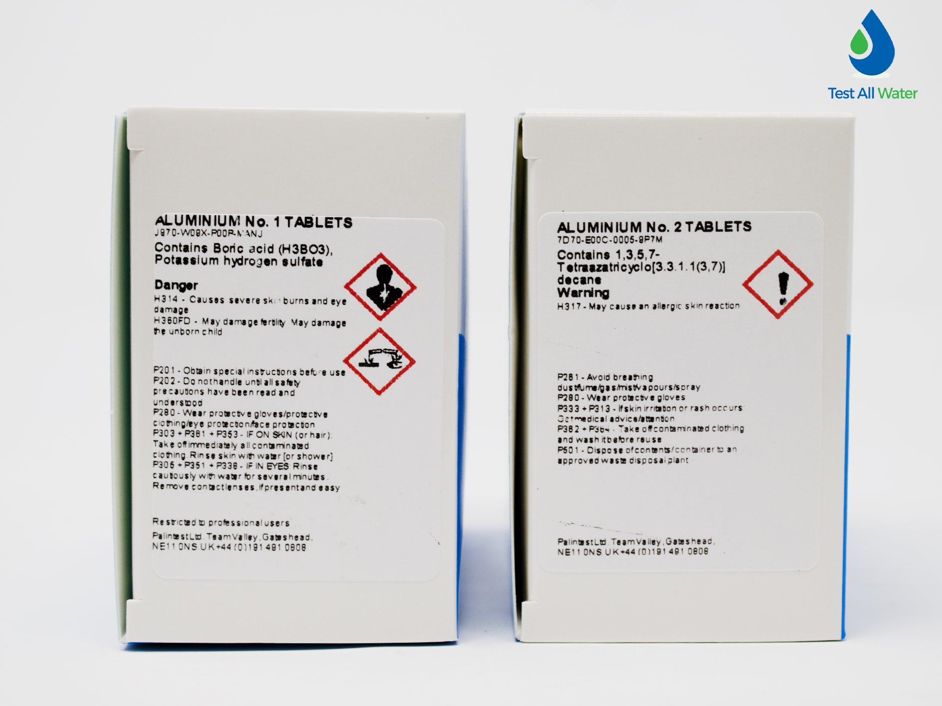 Palintest Aluminium Tablets