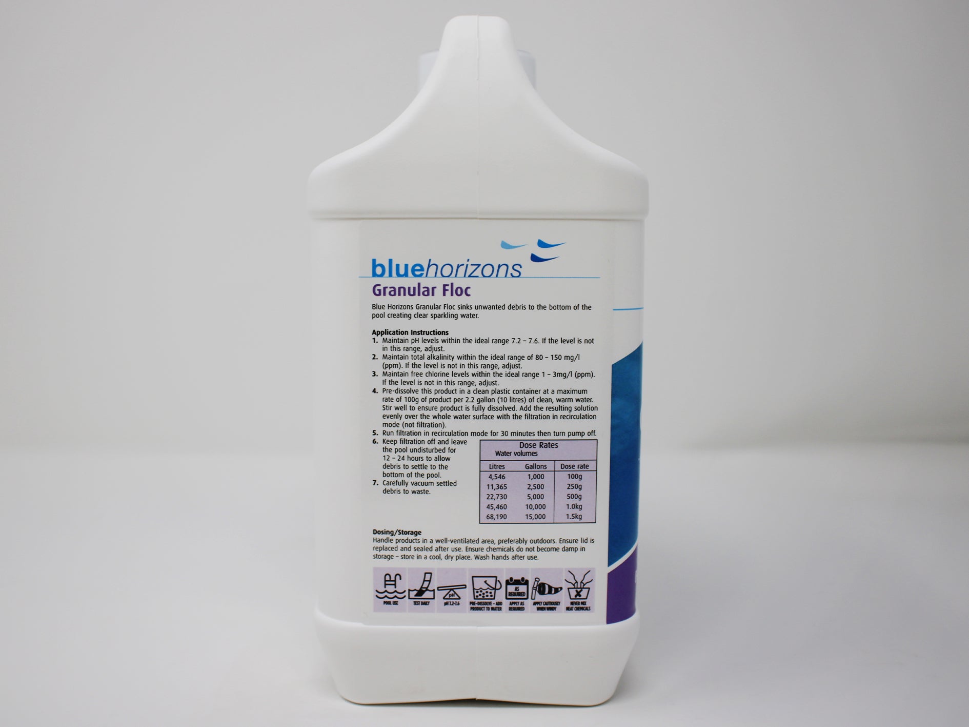 Blue Horizons Granular Floc 2Kg - Use CLAFLOC2OL as alternative
