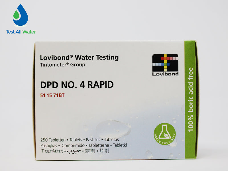 Lovibond DPD 4 Rapid Dissolve Tablets