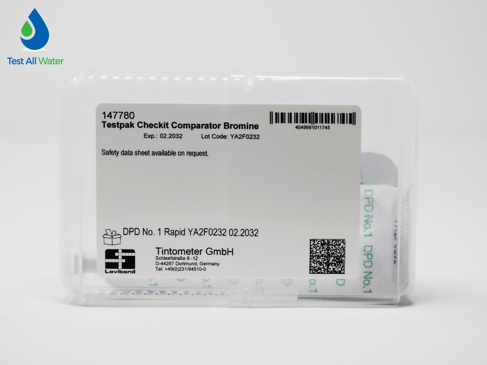 Lovibond Checkit Testpak Bromine
