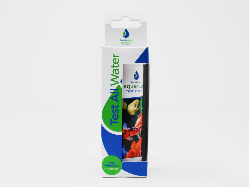 Aquarium Free Chlorine 3, 50 strips/pk Test All Water