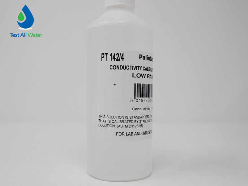 Palintest Calibration Conductivity Solution, Low Range, 74µS/cm, 500mL