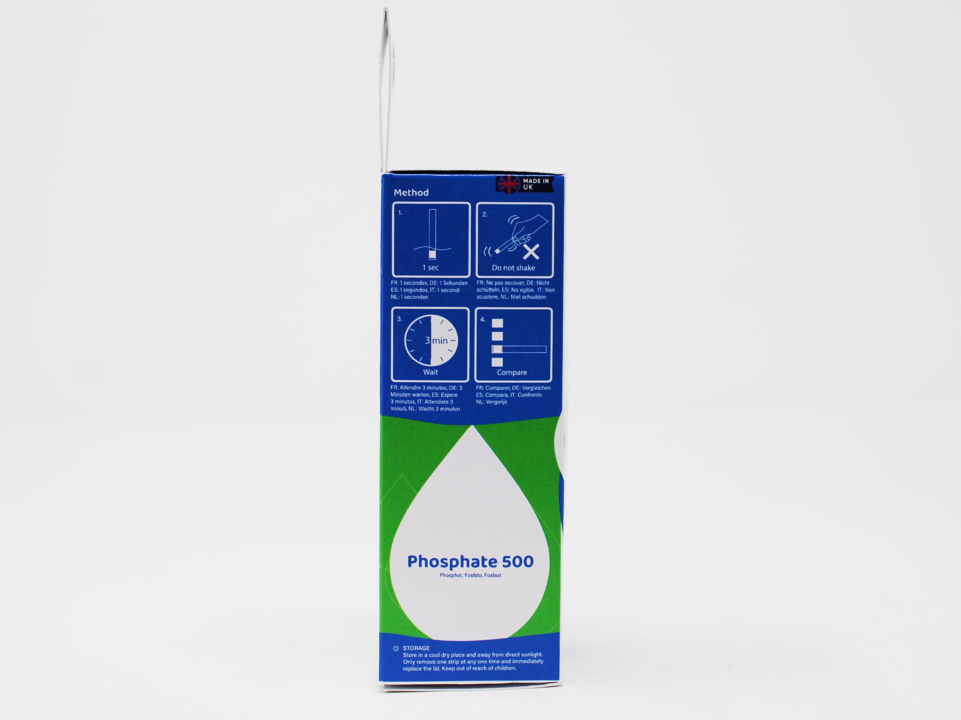 Aquarium Phosphate 500, 50 strips/pk Test All Water