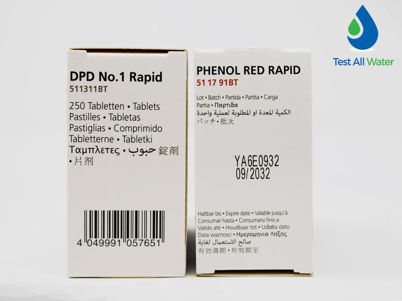 Lovibond Duo Pack : DPD No 1 Rapid/Phenol Red Rapid