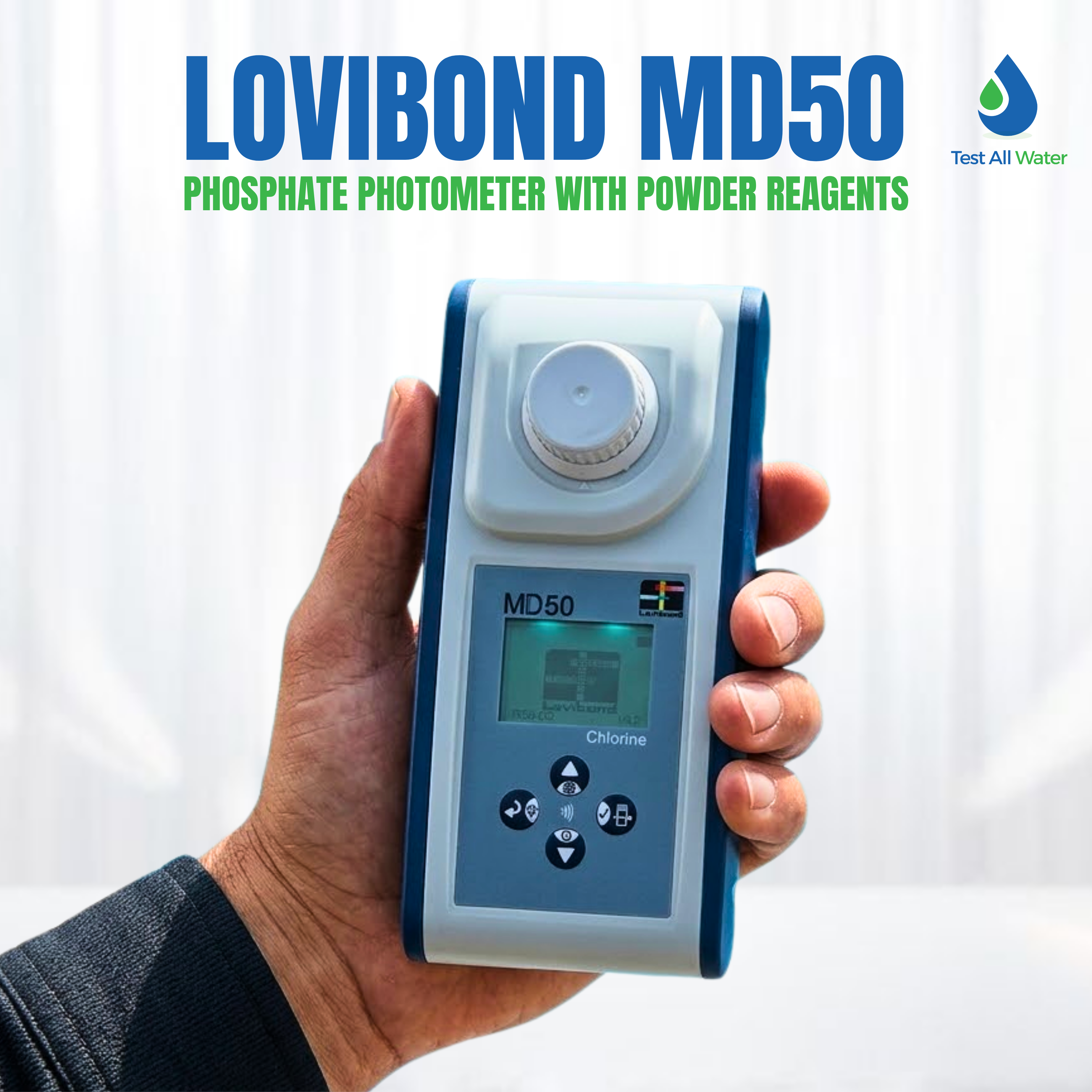 Lovibond MD50 Phosphate Photometer with Powder Reagents