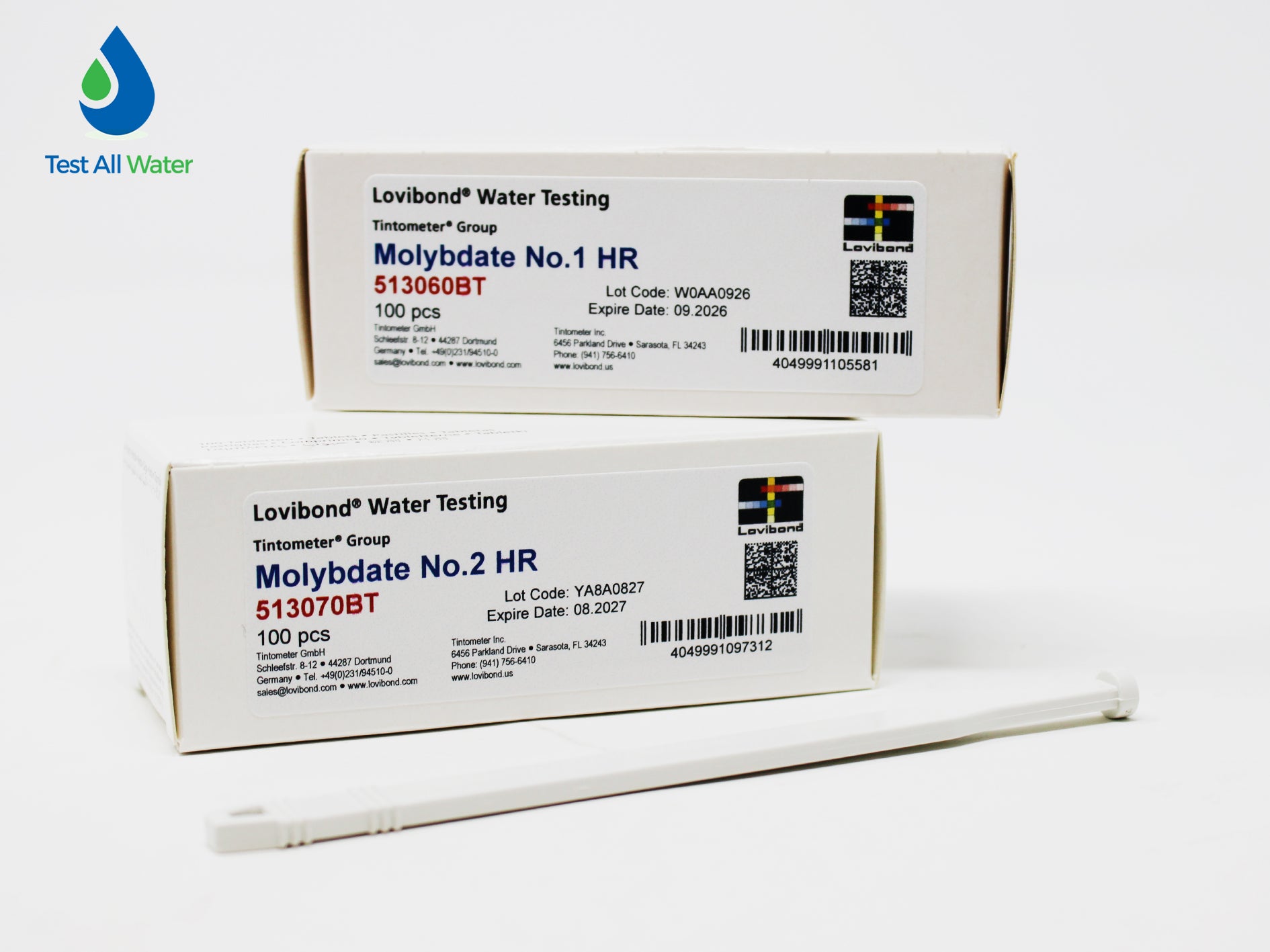Lovibond Molybdate Combi Pack No 1 & 2 HR