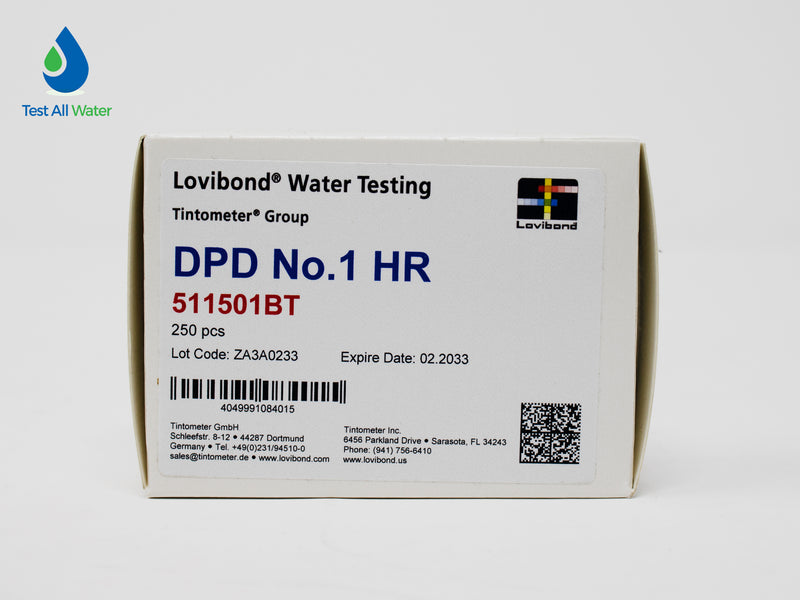 Lovibond DPD 1 High Range Tablets