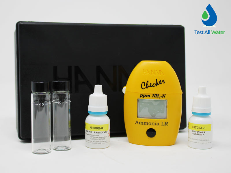 Hanna Instruments-700 Ammonia Low Range Colorimeter - Checker HC (0.00 to 3.00ppm)