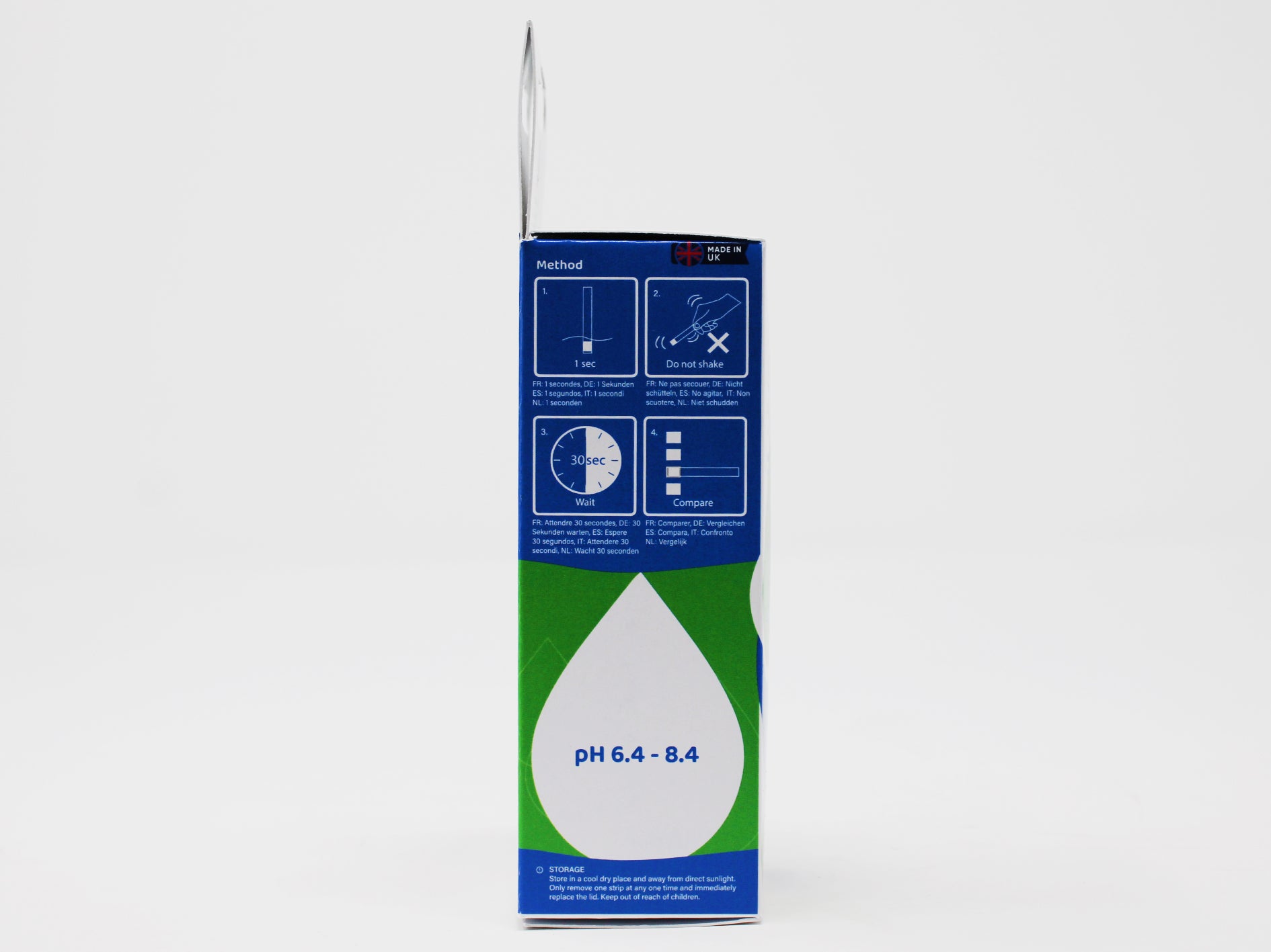 Aquarium pH 6.4 - 8.4, 50 strips/pk Test All Water