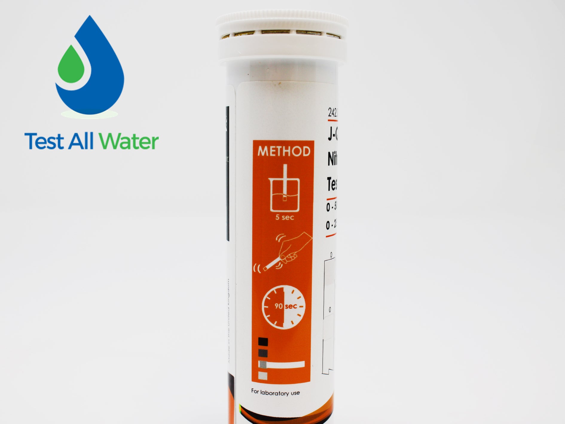 J-QUANT Nitrate/Nitrite 25-500 Test Strips