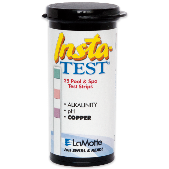 LaMotte Insta-Test Copper, pH, and Alkalinity Test Strips