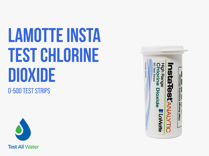 La Motte Insta Test Chlorine Dioxide 0- 500 Test Strips